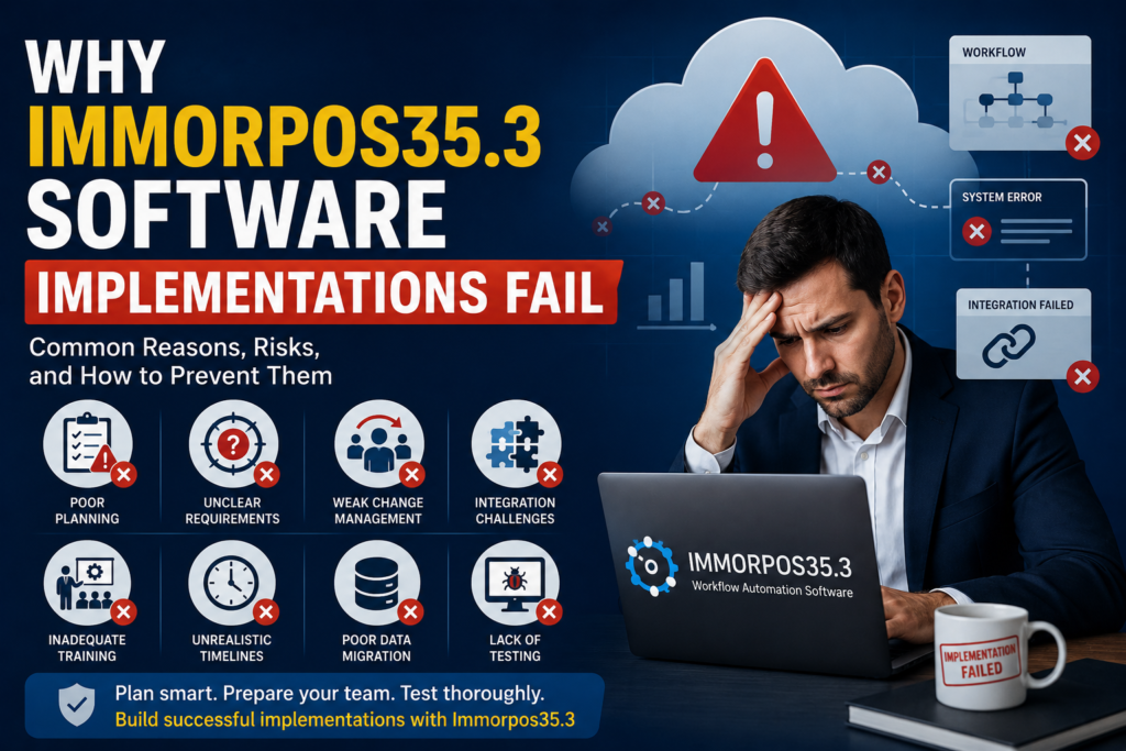 Why Immorpos35.3 Software Implementations Fail?