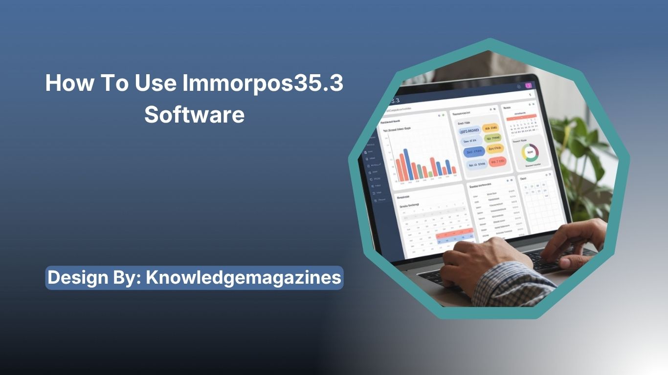 How To Use Immorpos35.3 Software
