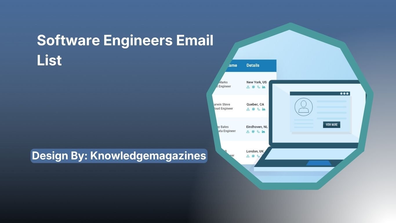 Software Engineers Email List
